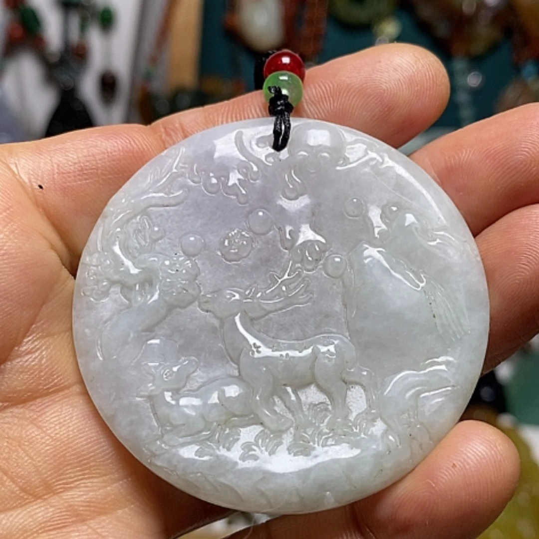 【闪购商品】翡翠未镶嵌吊坠(赠链)
