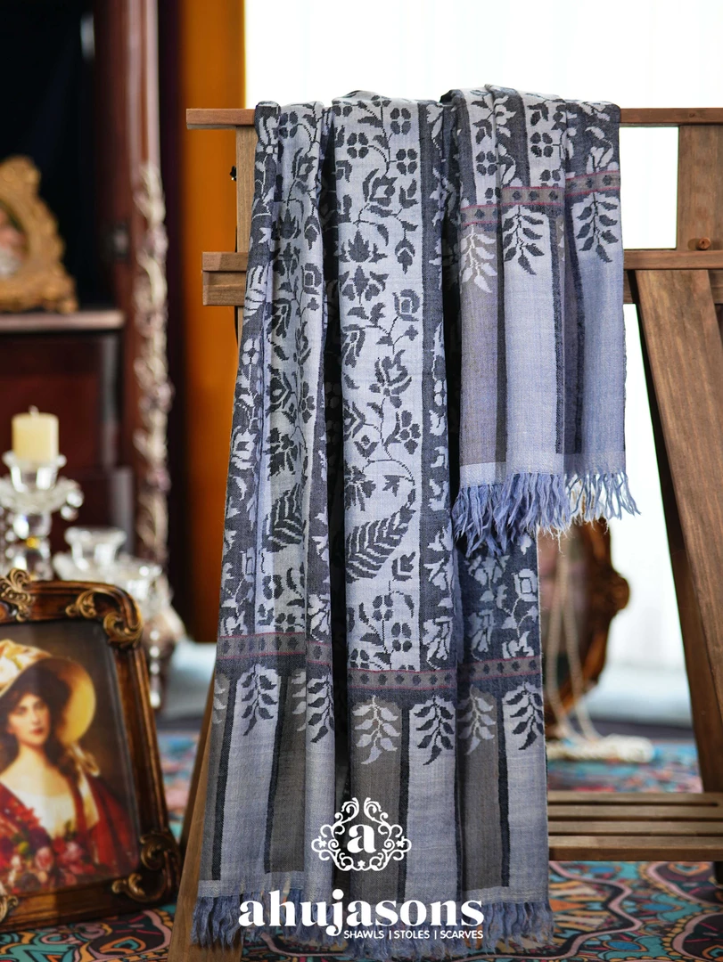 克什米尔pashmina披肩围巾卡尼 100*200 60087-H2024