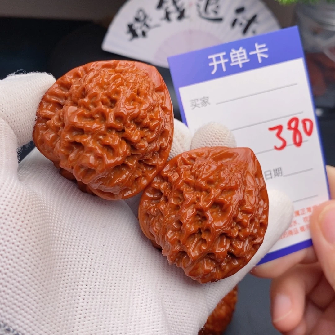 把件文玩核桃43官帽380