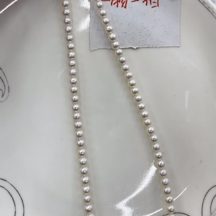 淡水珍珠颈饰银S925镶嵌329