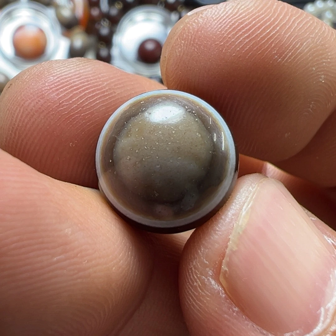 小***茶玛瑙/玉髓未镶嵌颈饰