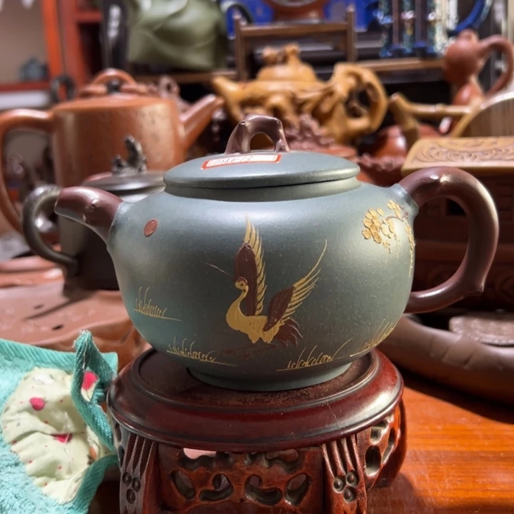 茶壶紫砂紫砂壶收藏起来吧