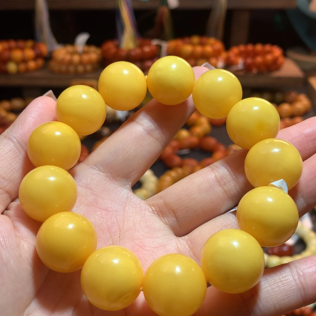 【闪购商品】手串蜜蜡未镶嵌蜜蜡手串