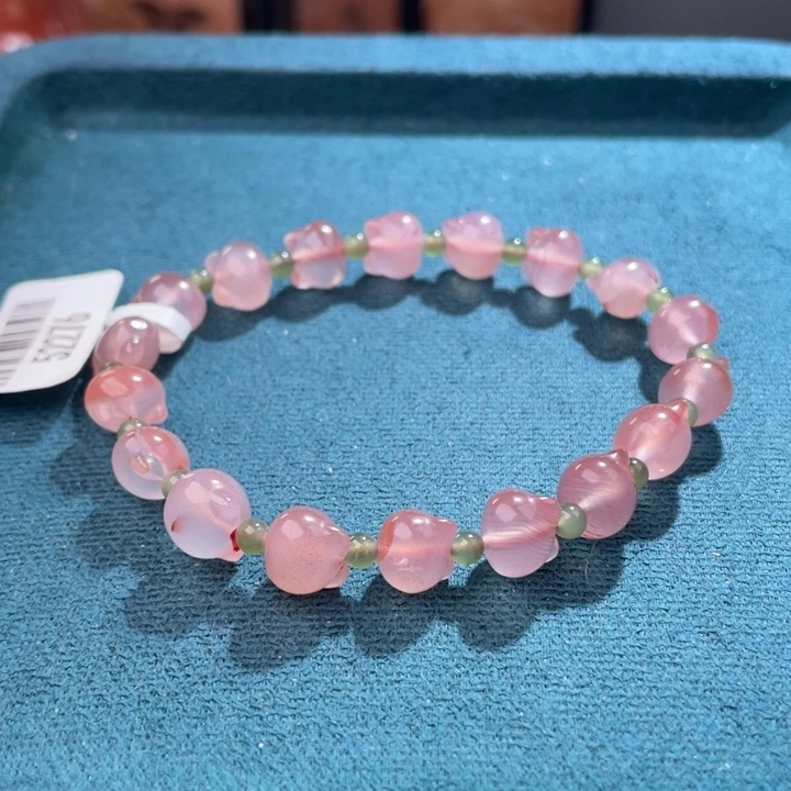 南红玛瑙9K金镶嵌珠宝奇石52276