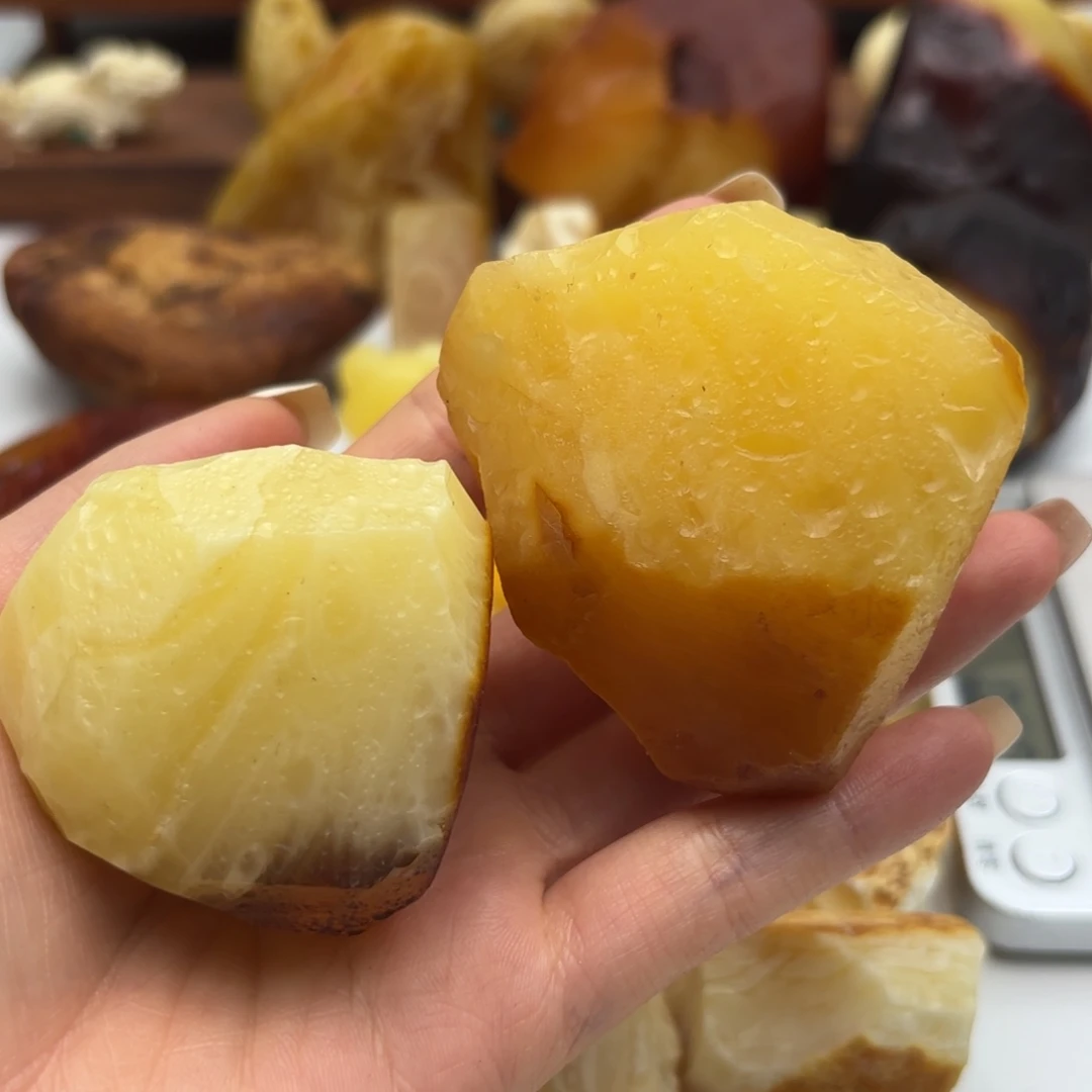 月****定制琥珀未镶嵌不退不换