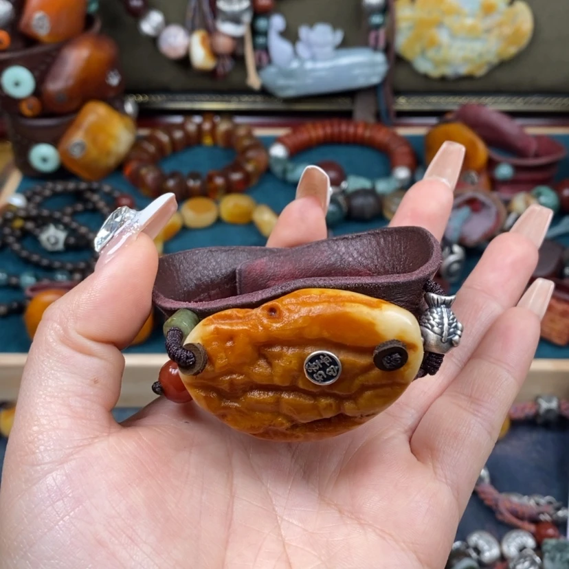 【闪购商品】蜜蜡手链未镶嵌手链