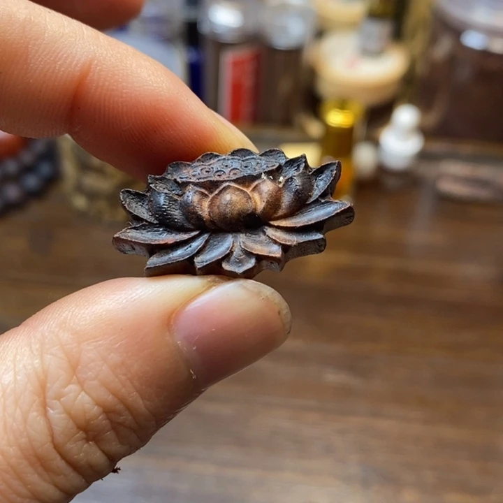 降真香手串/手链莲花29mm