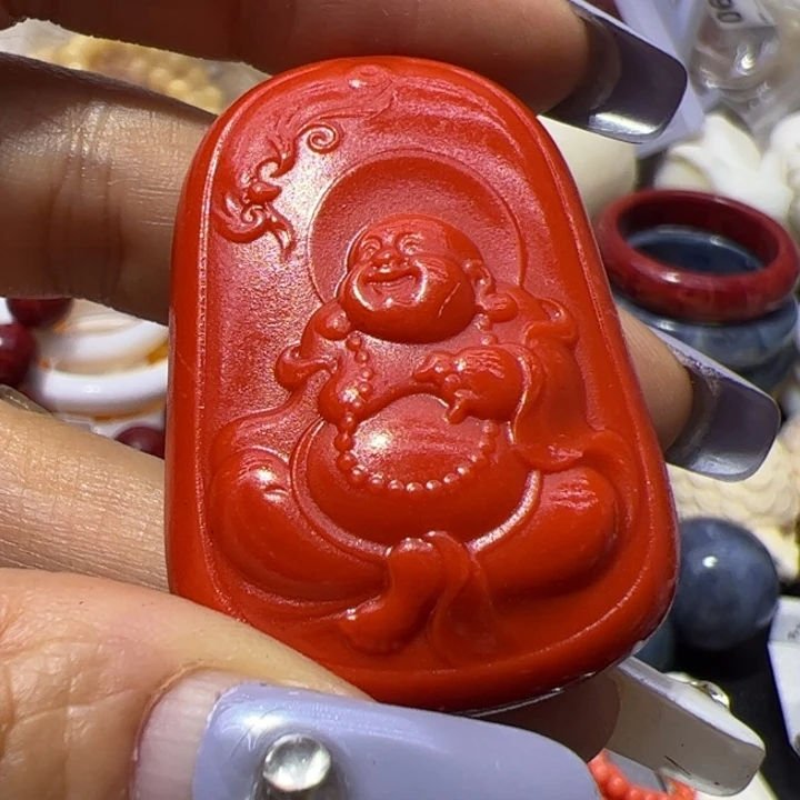 大果紫檀（缅甸花梨）红色佛公