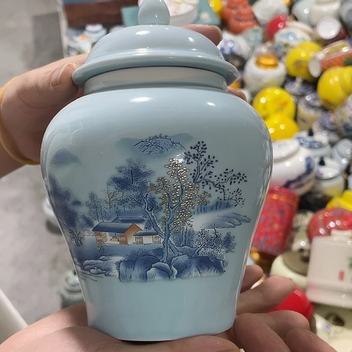 陶瓷罐茶叶罐密封罐