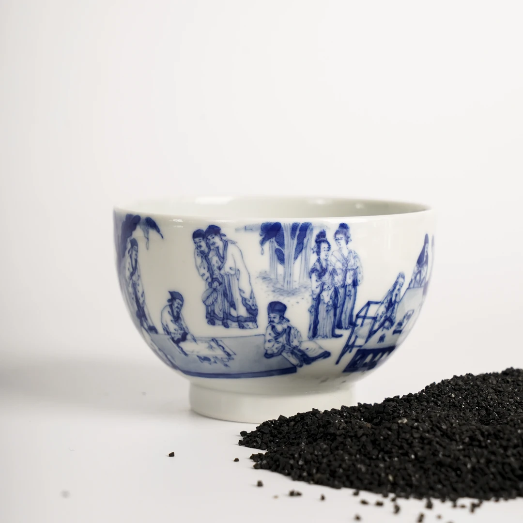觉山隐窑觉山隐窑西园雅集无境杯景德镇陶瓷高端茶具