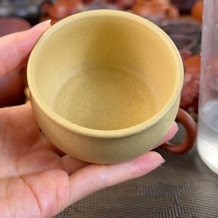 紫砂茶壶本绿手工杯