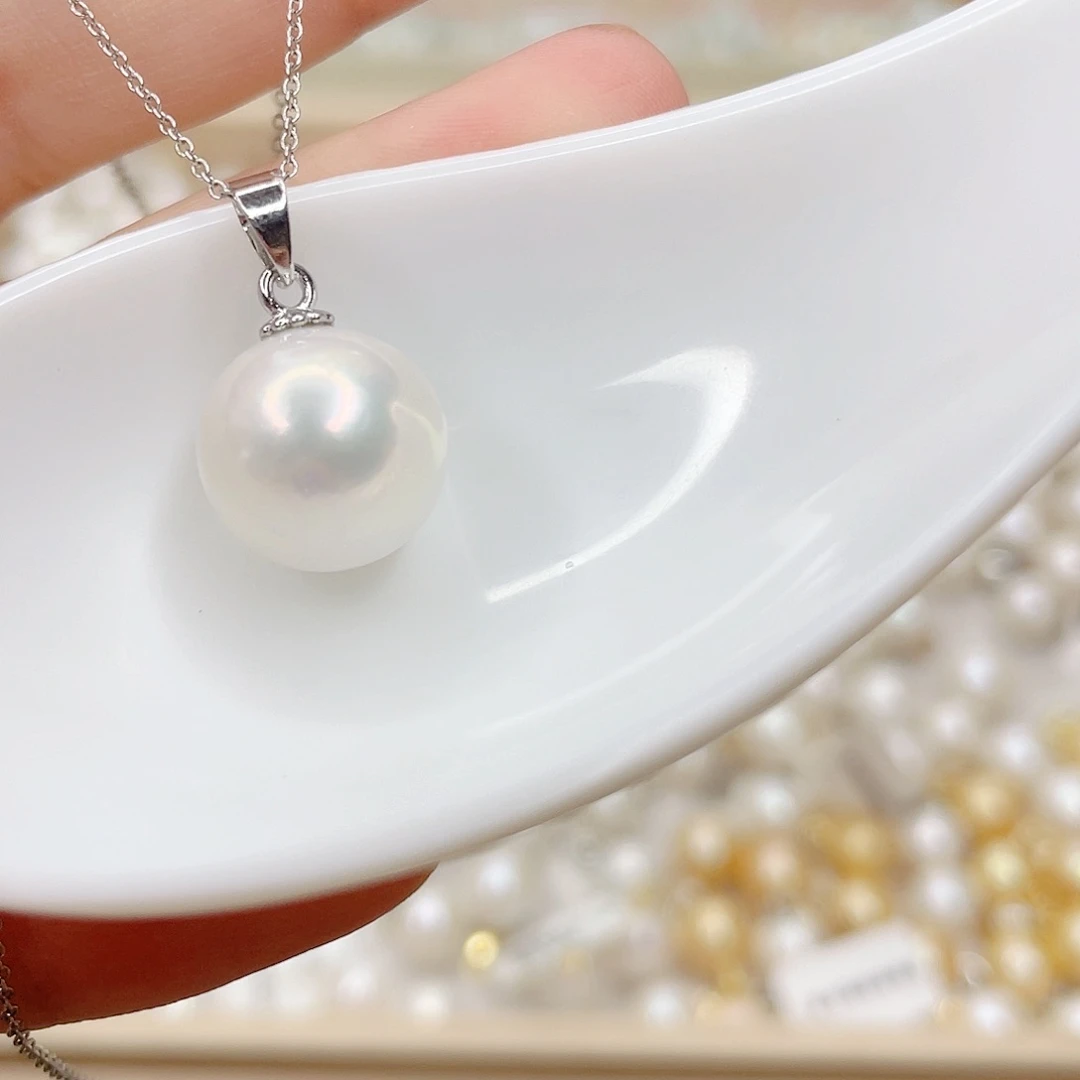 淡水珍珠未镶嵌吊坠(赠链)