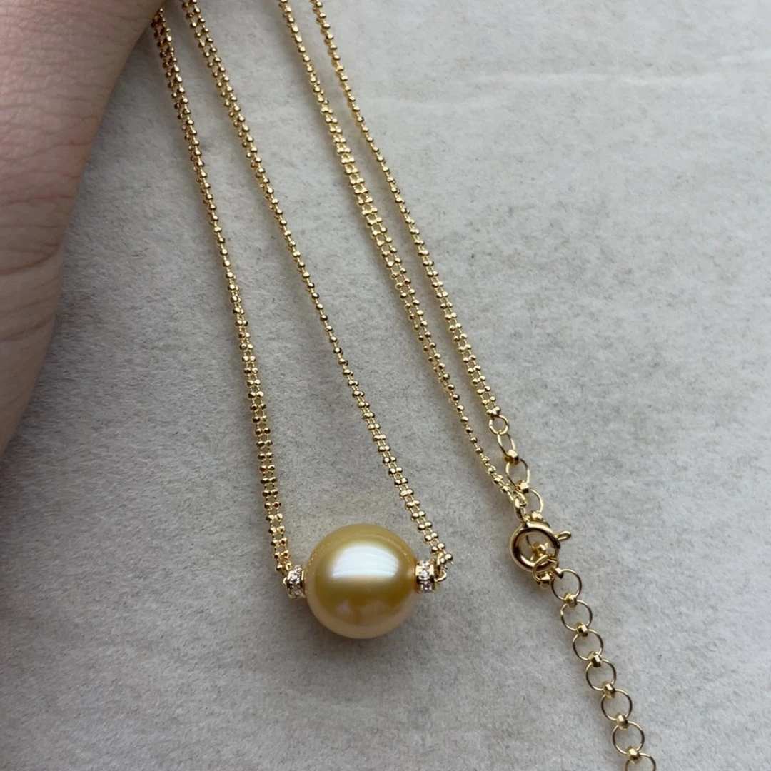 颈饰海水珍珠银S925镶嵌D44