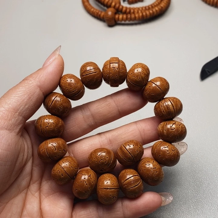 ✝️****桃核手串算盘18全品15颗