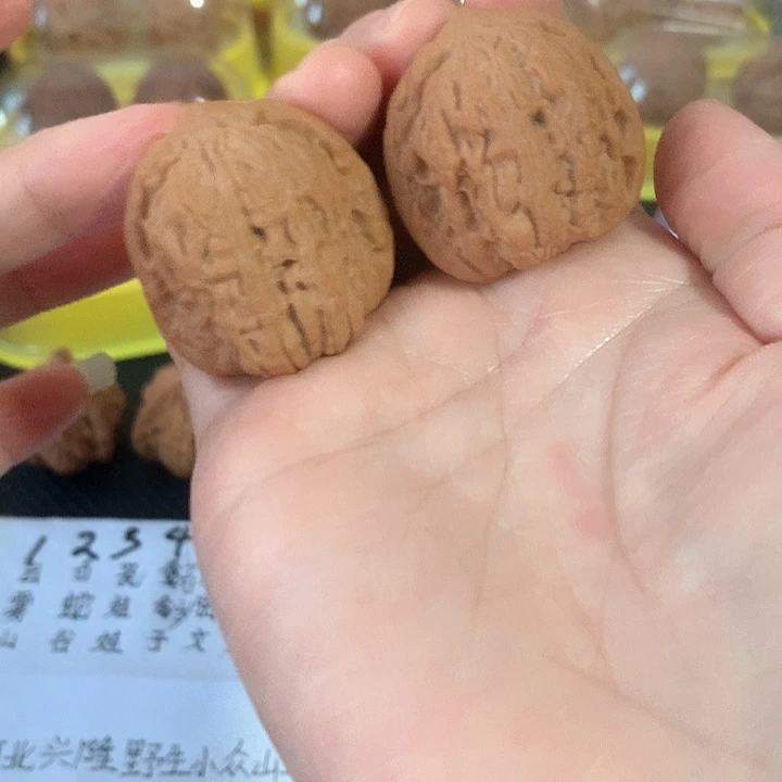 文玩核桃吊坠35尺大密文