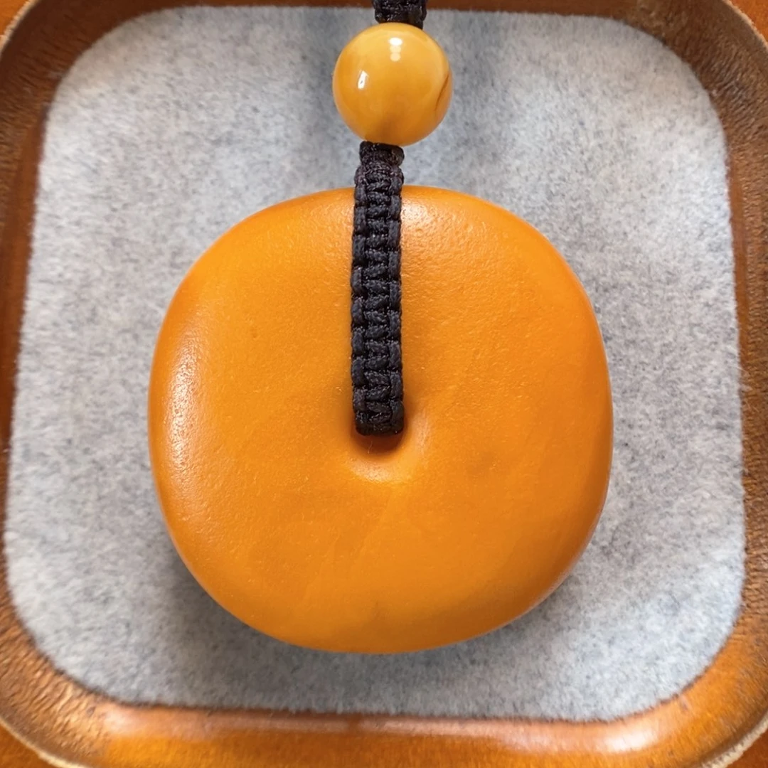 未镶嵌项链蜜蜡蜜蜡吊坠