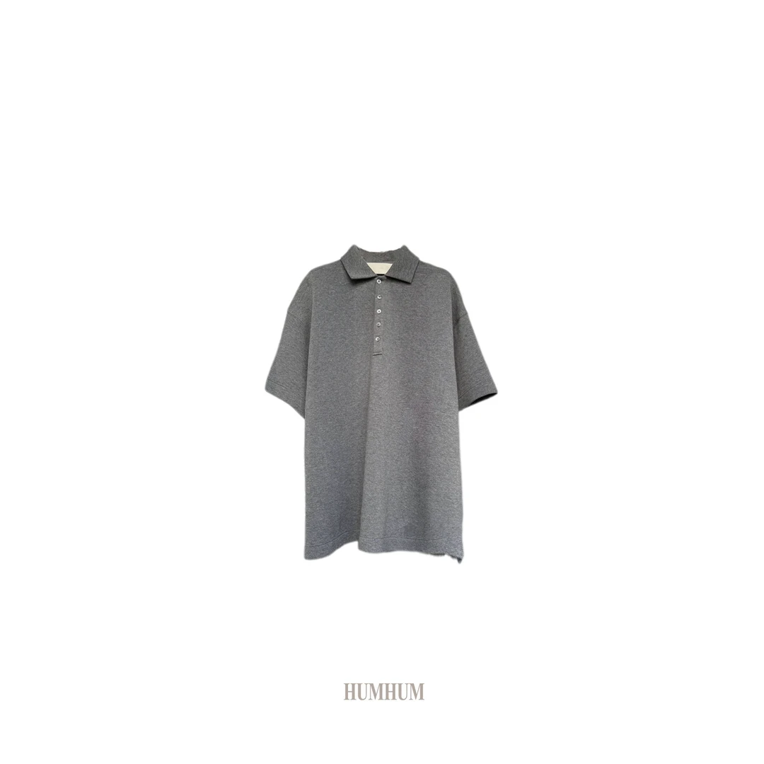 HUMHUM | 都市轻运动量感松弛舒芙蕾POLO上衣