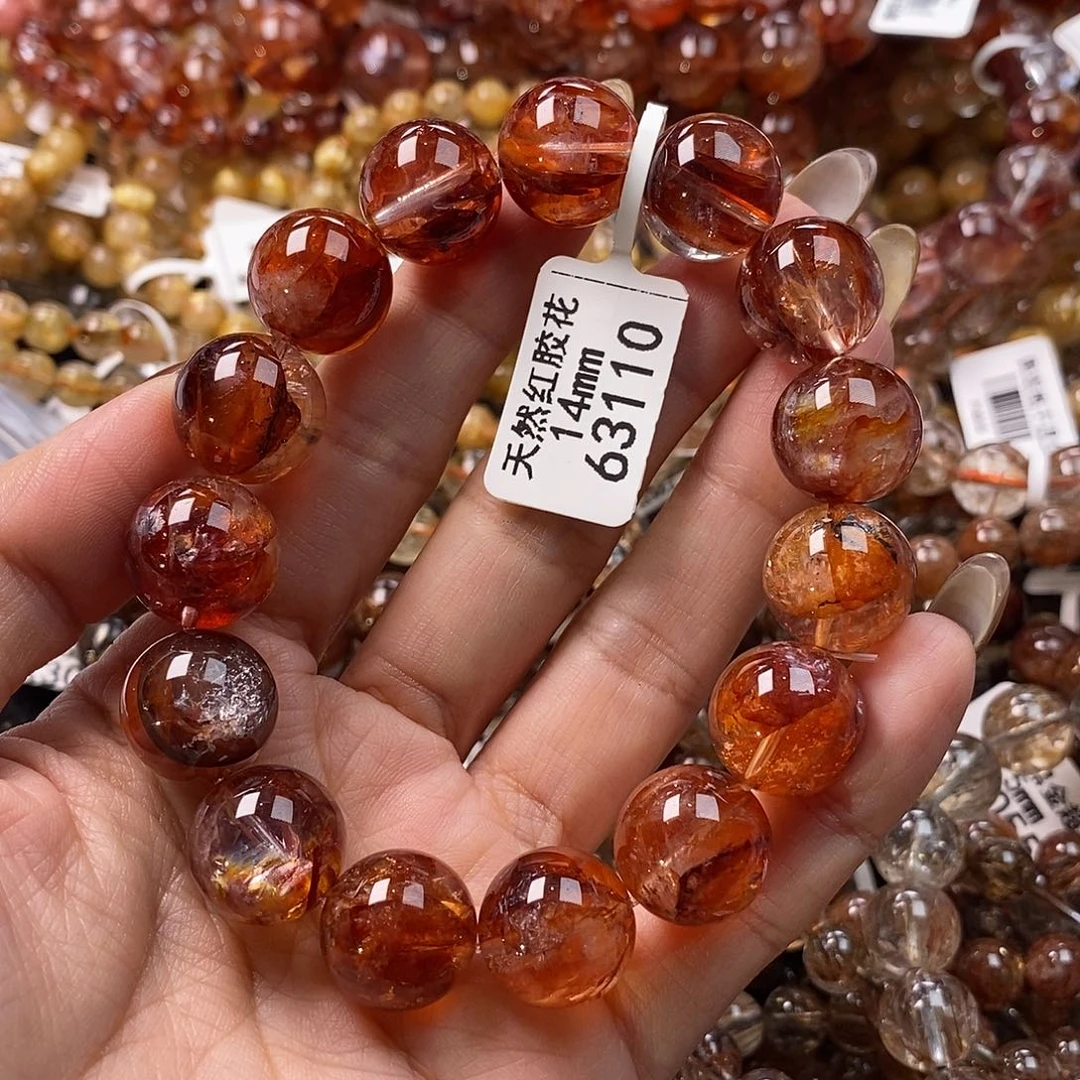 未镶嵌水晶手链水