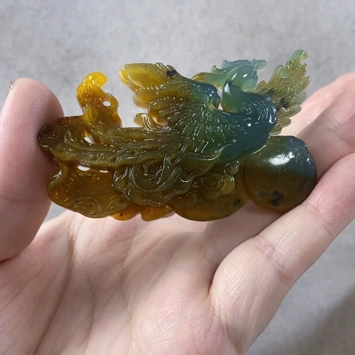 岫玉挂件吊坠未镶嵌