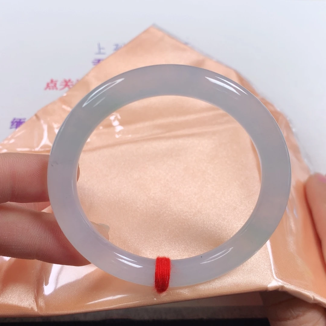 未镶嵌手镯翡翠 圆条