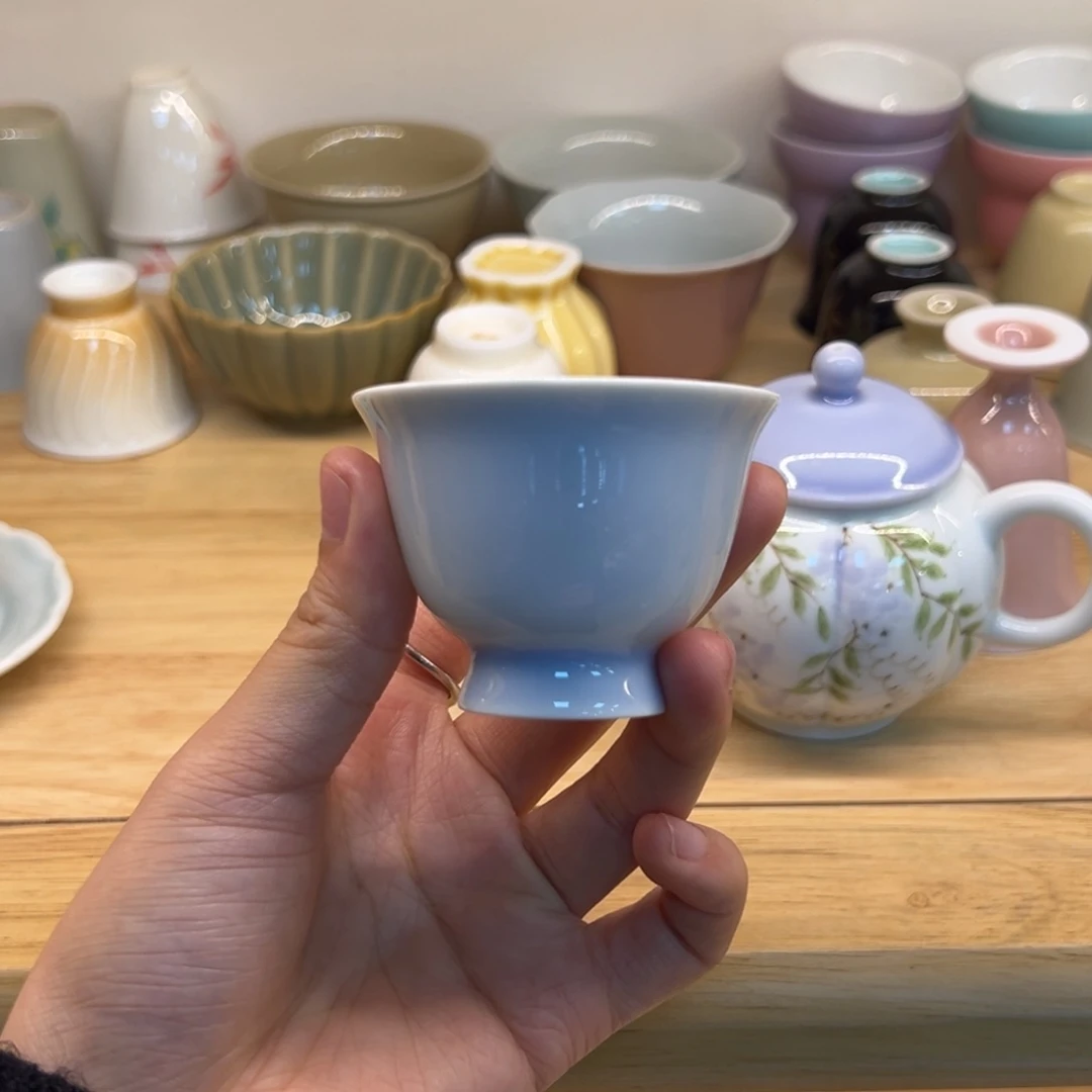 摆件特价高脚主人杯