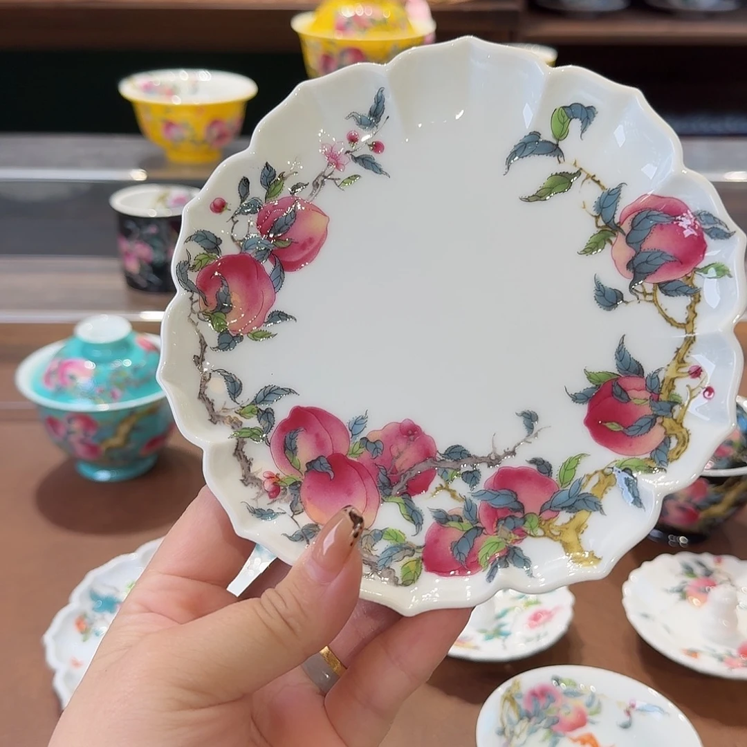 珐琅彩主人杯茶具茶具茶具