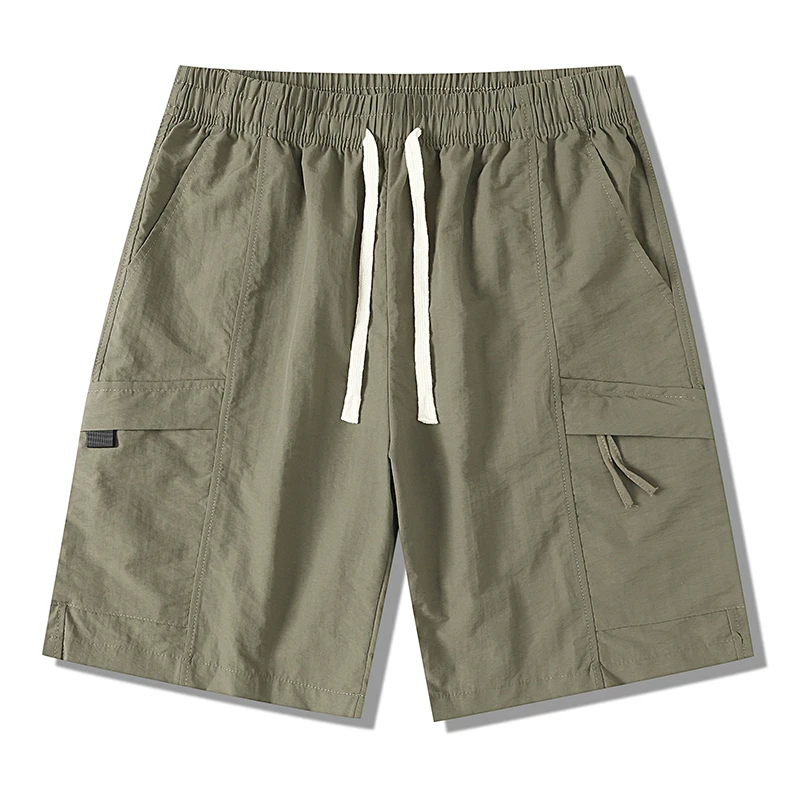 短裤男工装短裤男夏季潮牌冰感透气休闲宽松男士五分裤男中裤