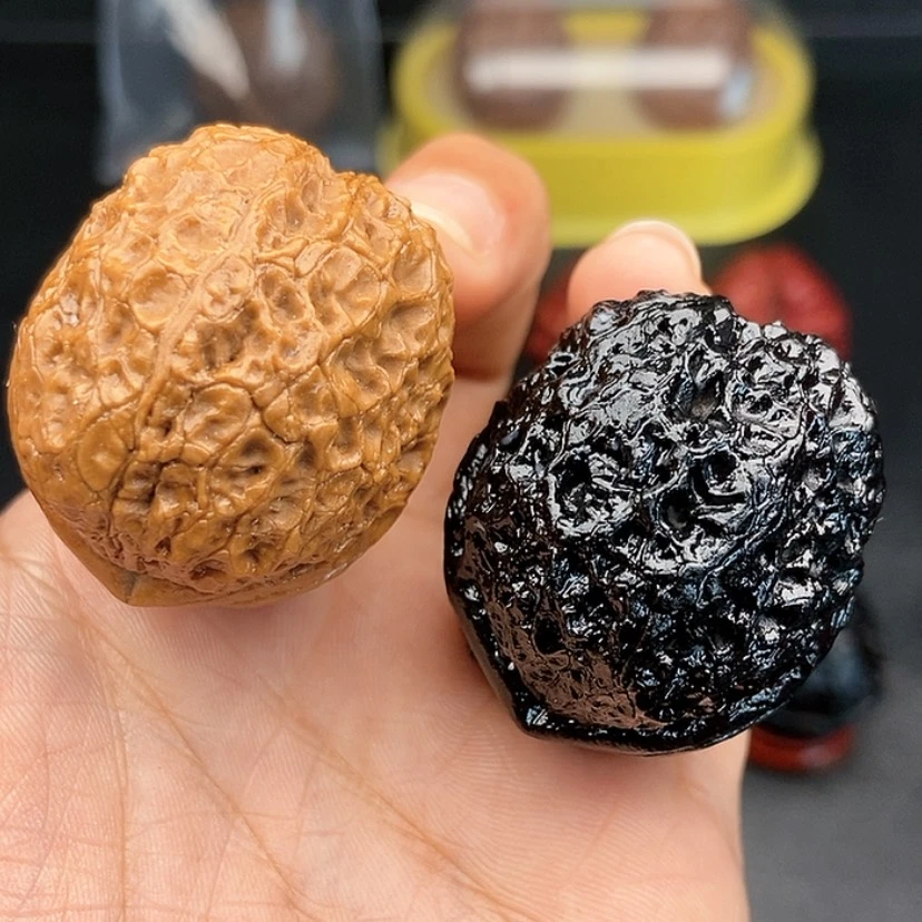 【闪购商品】把件文玩核桃40尺方尊元宝