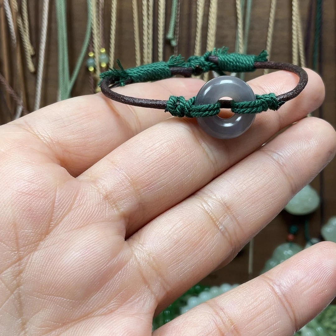 和田玉未镶嵌手绳