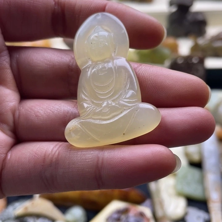 蛇纹石玉颈饰未镶嵌28