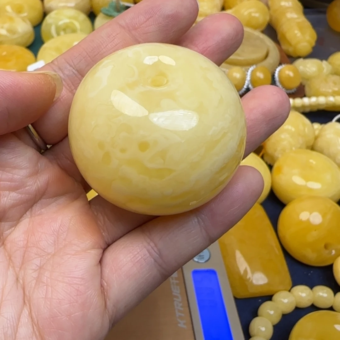 蜜蜡未镶嵌颈饰天然蜜蜡