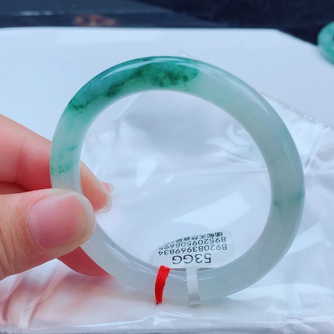 未镶嵌手镯翡翠天然缅甸翡翠A货手镯