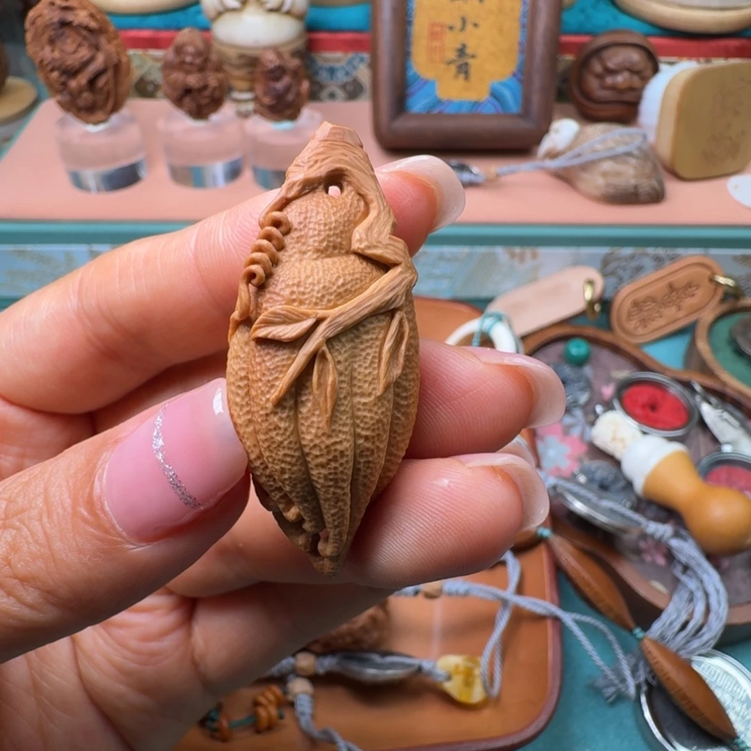 橄榄核手串/手链核潮核雕手工制作