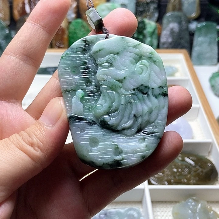颈饰未镶嵌翡翠翡翠a货