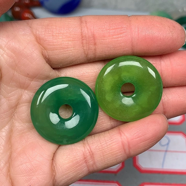 笑***生玛瑙/玉髓未镶嵌颈饰