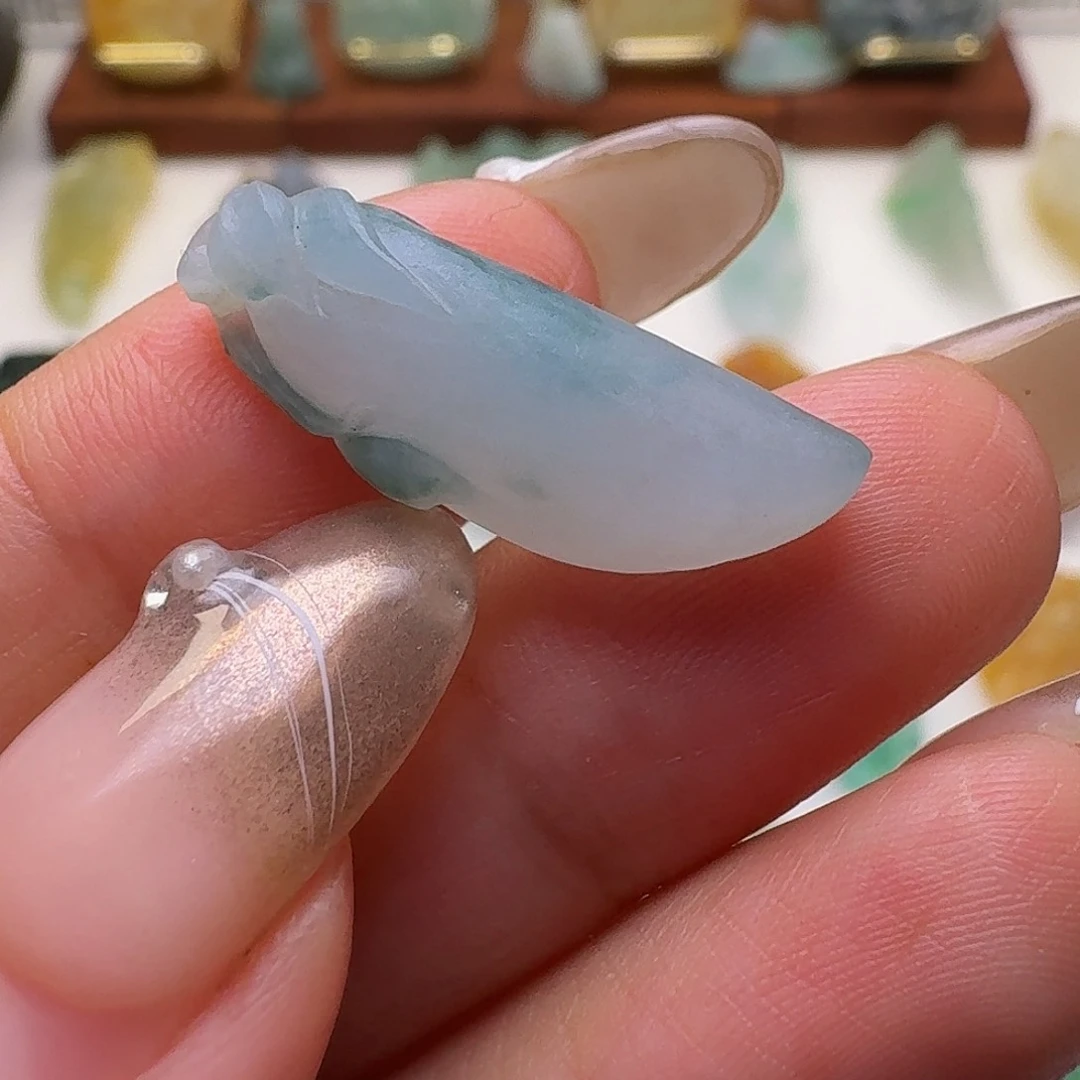 定制翡翠未镶嵌毛货
