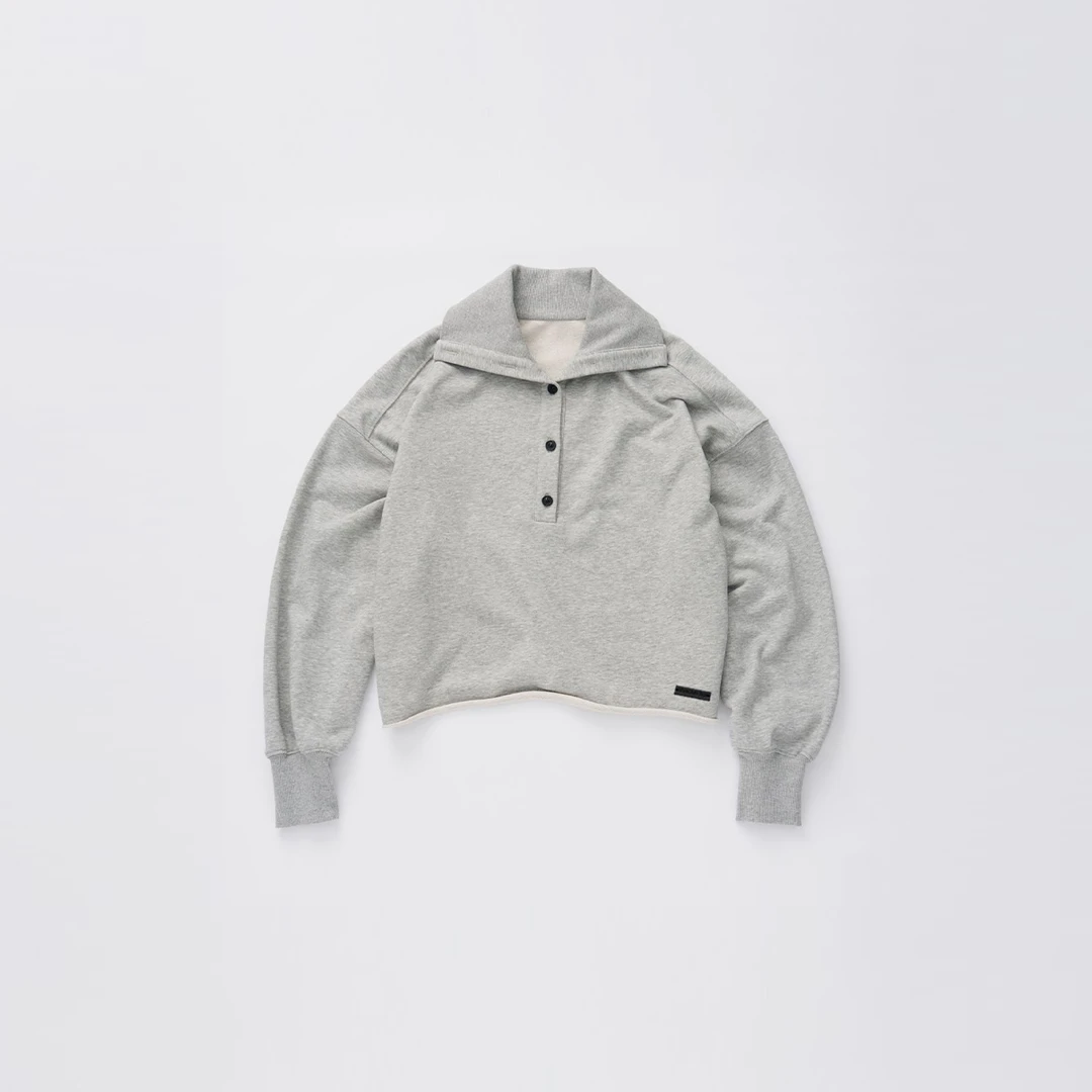 REFOUND TEN设计师 高领插肩袖短款卫衣休闲 DSC买手店 DY5R15057