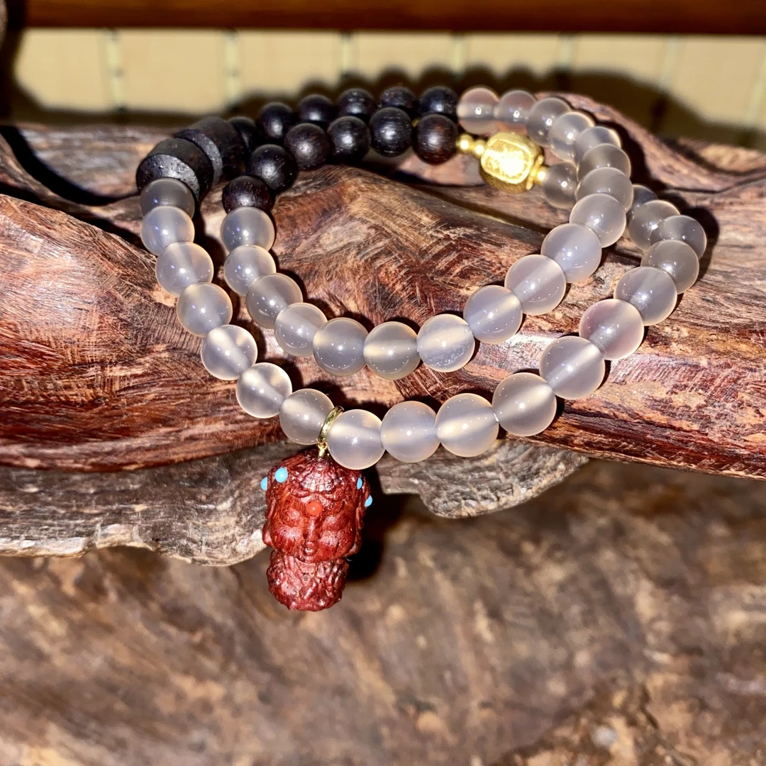 【顺源】降真香软油06圆珠度母双圈设计