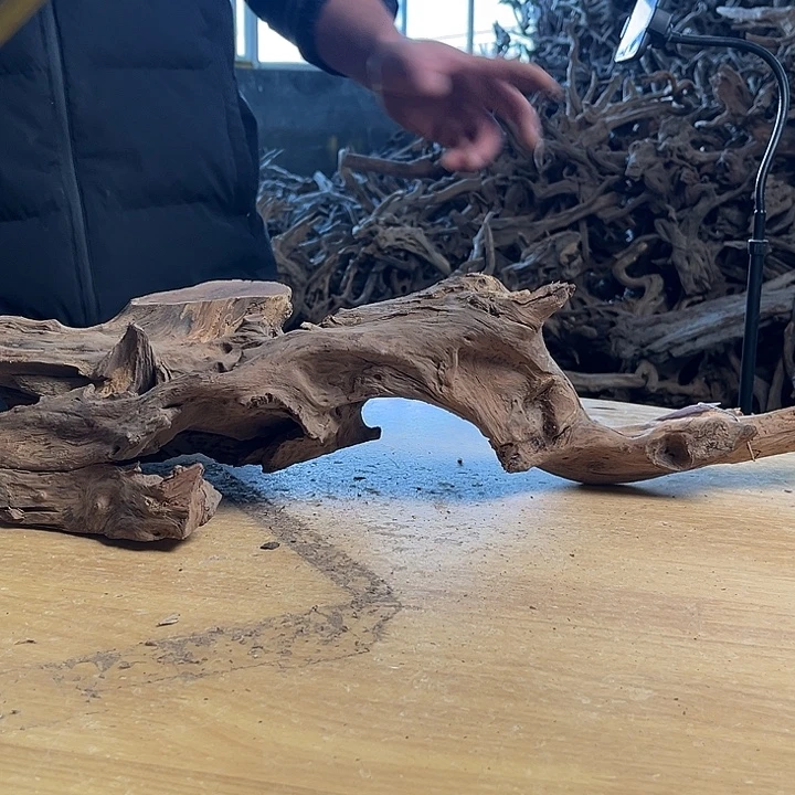 木602016 鱼缸造景根雕摆件155