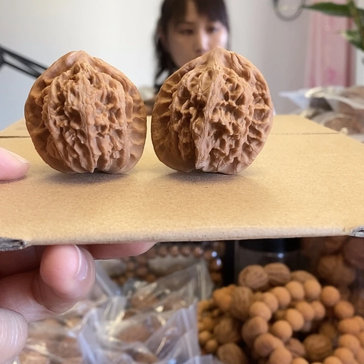 把件文玩核桃41五爷帽小众蜡皮