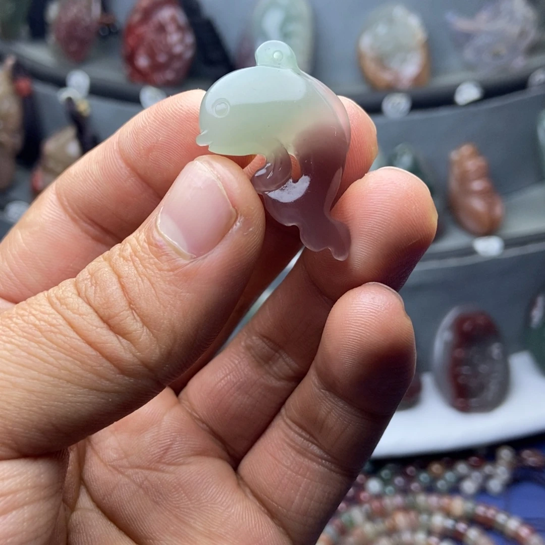 玛瑙/玉髓未镶嵌颈饰