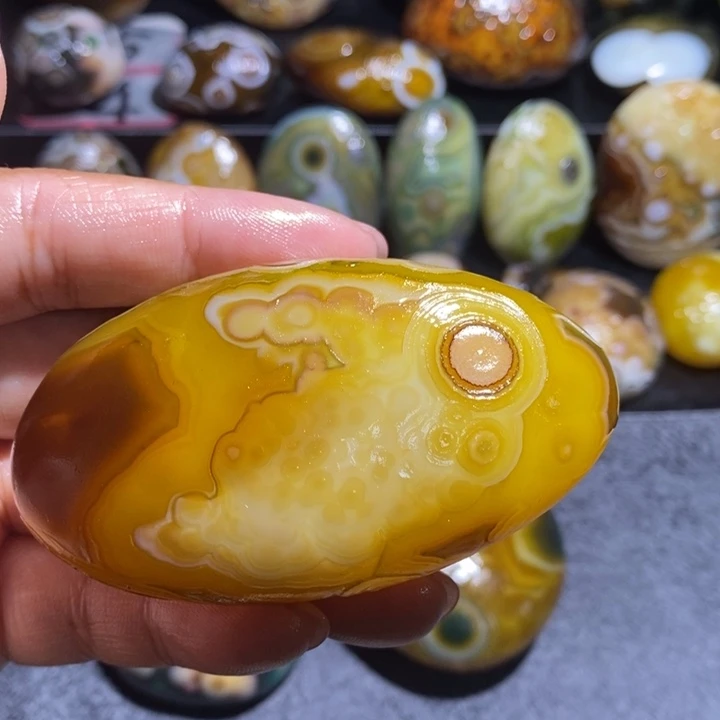 玛瑙/玉髓未镶嵌吊坠(不含链)119