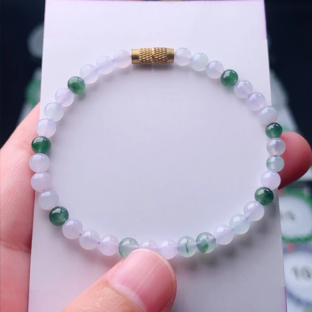 未镶嵌手串翡翠翡翠