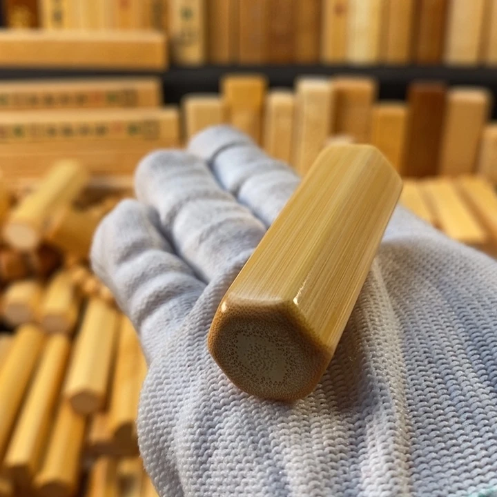 竹掌中宝手把件六角