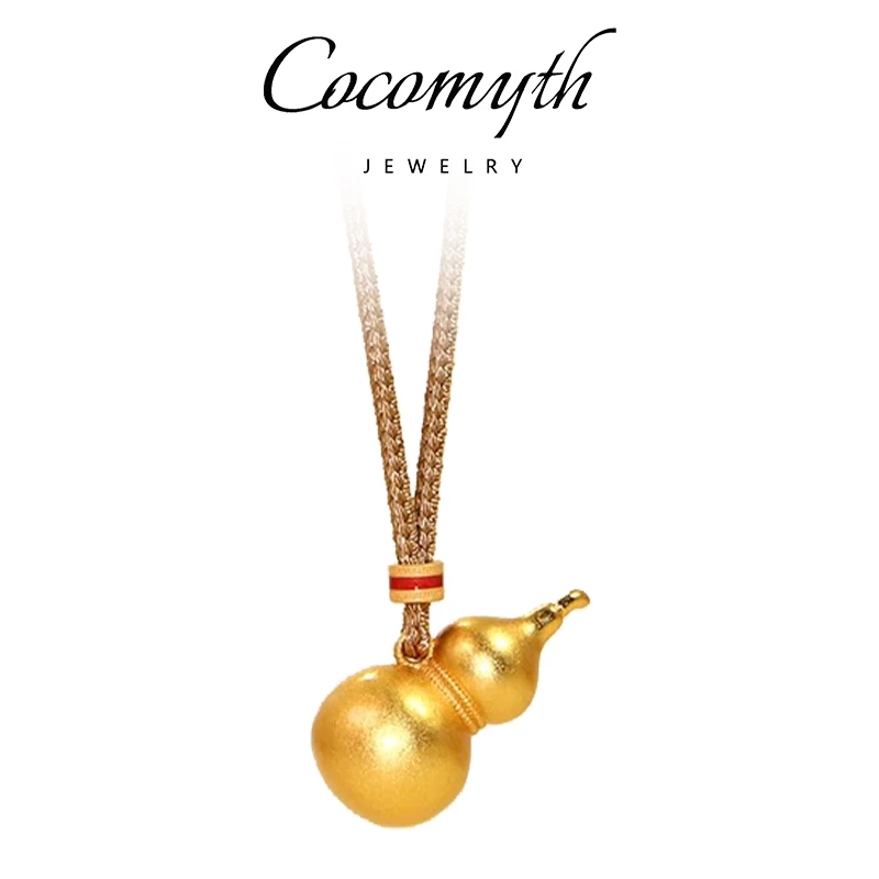 铜合金项链 COCOMYTH 轻奢时尚挂绳葫芦项链J111