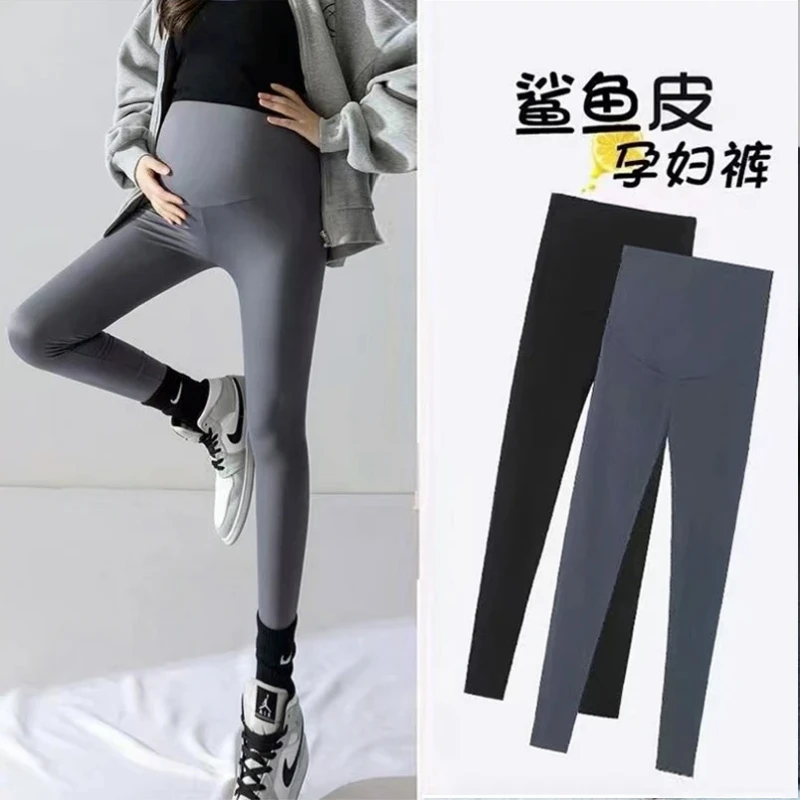 孕妇短裤夏季薄款外穿冰丝山本裤子无托腹休闲五分裤打底阔腿夏装