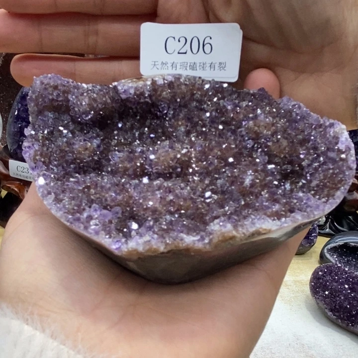 紫晶大型摆件（非配饰）未镶嵌