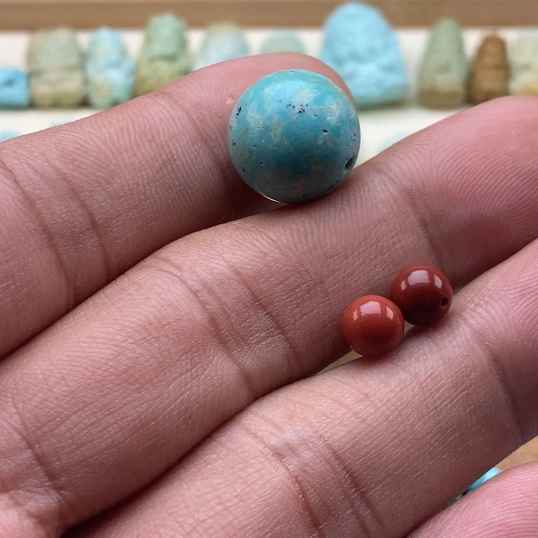 未镶嵌南红玛瑙珠宝半成品