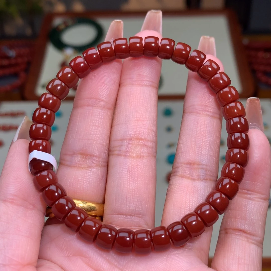 南红玛瑙未镶嵌颈饰