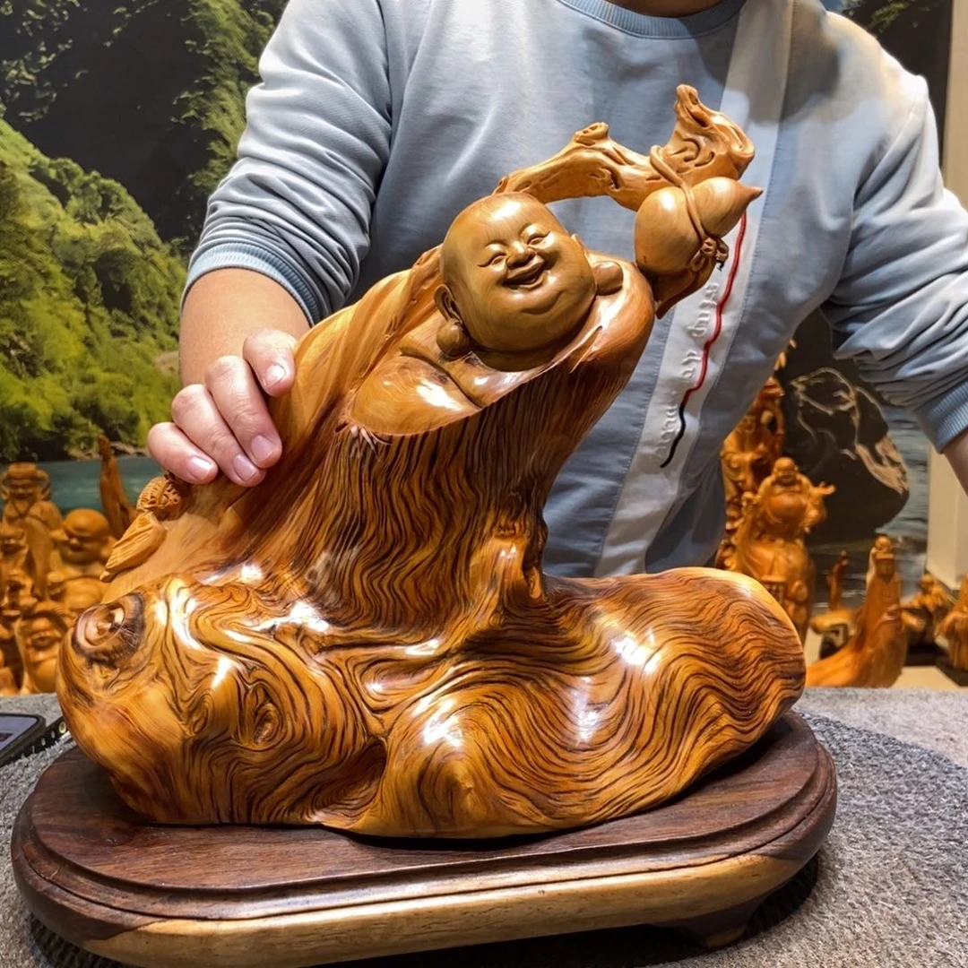 柏木（崖柏）太行崖柏根雕摆件